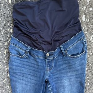 A&F Maternity Over belly Jeans sz 4 short (27)